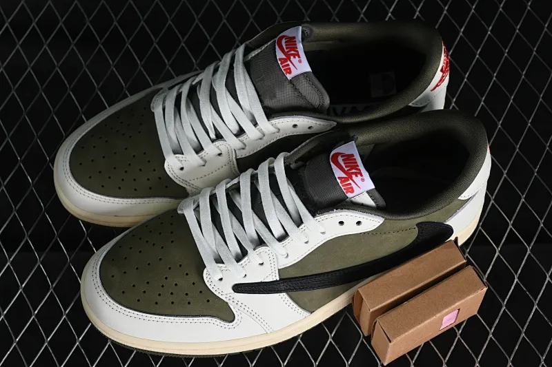 All categories Air Jordan Jordan series basketball shoes Air Jordan 1 Low LW version Travis Scott x Air Jordan 1 Low OG AJ1 Joe 1 undercut low DM7866-200